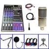 Combo Mixer Max 68 Pro Và Micro Takstar PC K200 Cao Cấp