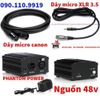 Combo Nguồn Phantom 48V Cho Micro Condenser Đầy Đủ Dây