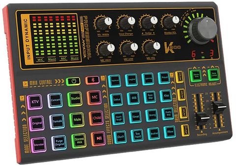 Combo Sound Card K300 Auto Tune 2021 Và Micro MA87 Cực Nhạy