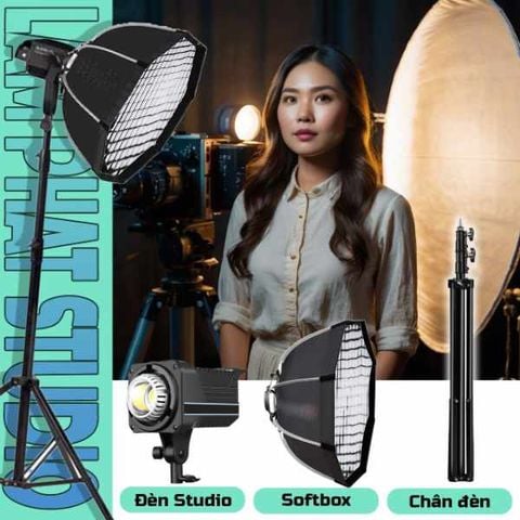 Combo đèn LPS-PL120 chụp ảnh chuyên nghiệp