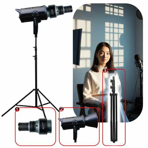 Combo Đèn RGB LP X180 Tạo Hiệu Ứng Cho Background