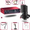 Combo Focusrite 2i2 Gen 4 Và Micro Takstar SM8B (2nd Gen)