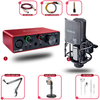 Combo Sound Card Focusrite Solo Gen 3 Và Micro Takstar PC K850