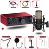 Combo Thu Âm Focusrite Solo Gen 4 và Micro AKG P420
