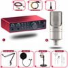 Combo Thu Âm Focusrite 2i2 4rd Gen Và Micro PC K200 Gen 2