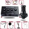 Combo Thu Âm M Audio M Track Duo Và Micro Takstar PC K220