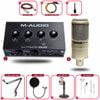 Combo Thu Âm M Audio M Track Duo và Micro Takstar PC K200 (K200 2nd Gen)