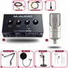 Combo Thu Âm M Audio M Track Duo và Micro Takstar PC K200 (K200 2nd Gen)