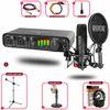 Combo Thu Âm Motu M4 Và Micro Rode NT1 Kit Phụ Kiện Tốt
