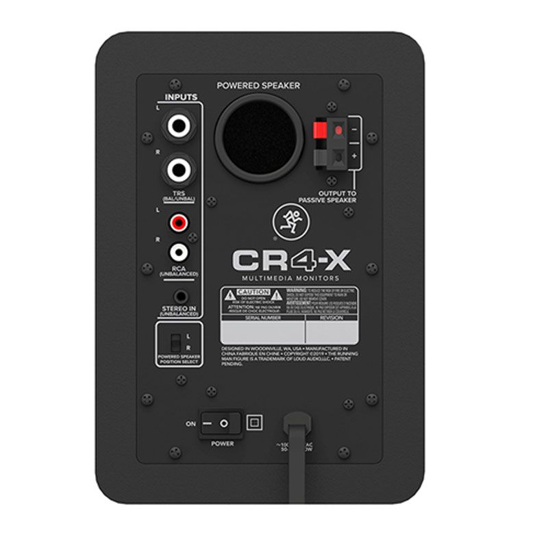 Loa Kiểm Âm Chính Hãng Mackie CR4-X – THIẾT BỊ HÁT LIVESTREAM THU ÂM - LÂM PHÁT STUDIO