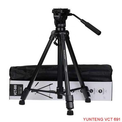Yunteng VCT 691 Tripod máy ảnh điện thoại chuyên nghiệp giá rẻ
