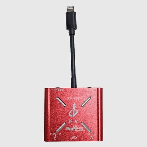 Dây Livestream Stereo Cho Iphone - Âm Thanh 3D Audio Chất Lượng