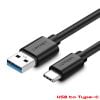 Dây USB sang Type C Chính hãng Ugreen 2m