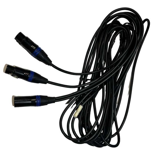 Dây Canon đực ra 2 đầu Canon cái  4m - 00330