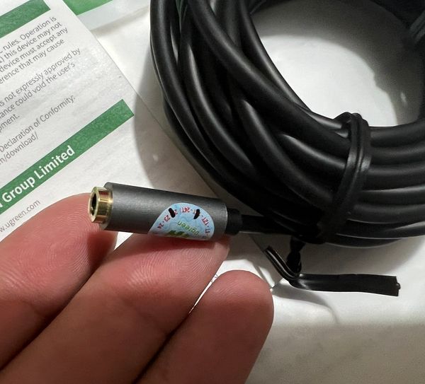 Dây nối dài tai nghe Ugreen 3M - 00353-3