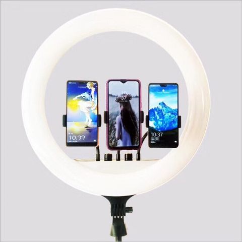 Đèn Livestream 36CM Chụp Ảnh - Quay Phim - Makeup