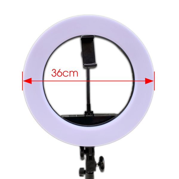Đèn Livestream 36CM Chụp Ảnh - Quay Phim - Makeup Loại Xịn