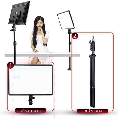Đèn Studio LP111 LC Đèn studio livestream chuyên nghiệp giá tốt