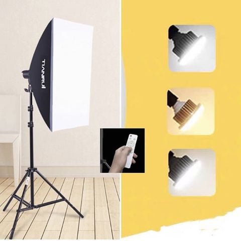 BỘ ĐÈN STUDIO XT5A KÈM SOFTBOX CAO CẤP