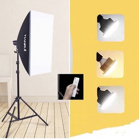  BỘ ĐÈN STUDIO XT5A KÈM SOFTBOX CAO CẤP 