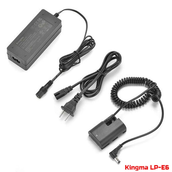 Dummy Kingma LP E6 Pin ảo máy ảnh không nóng máy