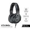 Headphone Audio Technica ATH-M40x tai nghe kiểm âm Closed back chính hãng