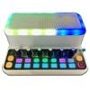 Loa karaoke mini Y3 kèm 2 micro tích hợp soundcard livestream