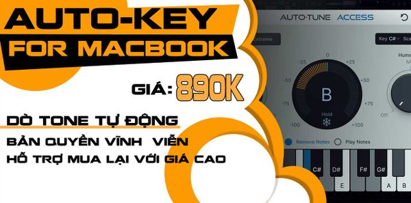 Auto Key 2 for Mac bản quyền chính hãng dò tone cực chuẩn