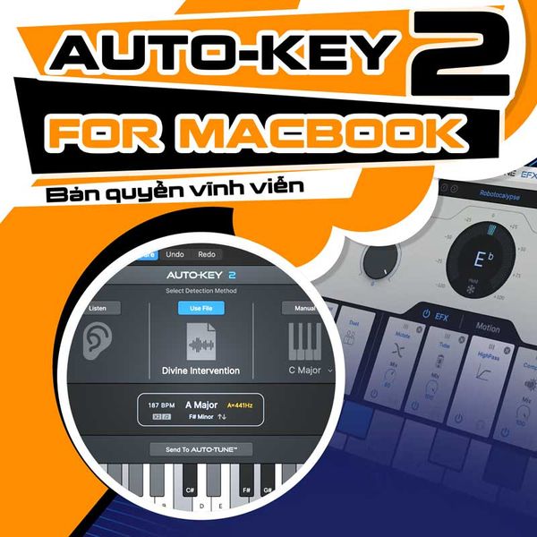 Auto Key 2 for Mac bản quyền chính hãng dò tone cực chuẩn
