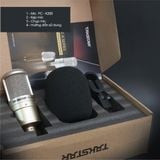 Combo Soundcard Thu Âm K600 VÀ Micro Thu Âm Takstar K200