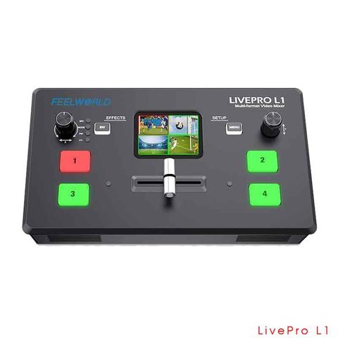  Feelworld Livepro L1 bàn trộn livestream trực tiếp chuyên nghiệp 