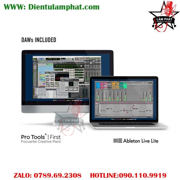 Sound Card Focusrite Clarett 2Pre USB