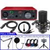 Combo Sound Card Focusrite Solo Gen 3 Và Micro MXL 770