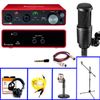 Bộ Sound Card Focusrite 2i2 Gen 3 Và Mic AT2020
