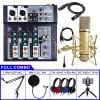 Combo Hát Live Mixer Yamaha F4 Và Micro MA87