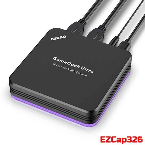 EZCap326 Gamedock ultra Capture livestream 4K bộ phát livestream chính hãng