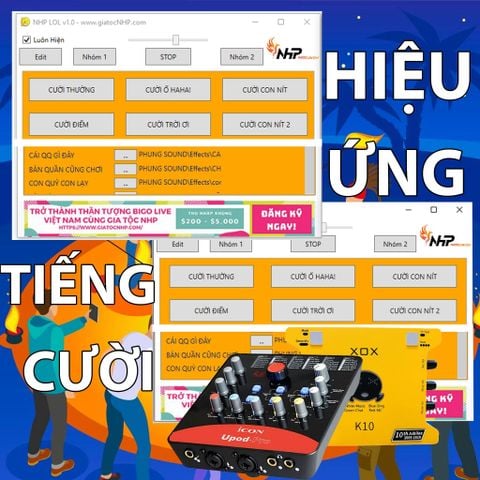  Hiệu Ứng Tiếng Cười, Tiếng Vỗ Tay Hot Trend 