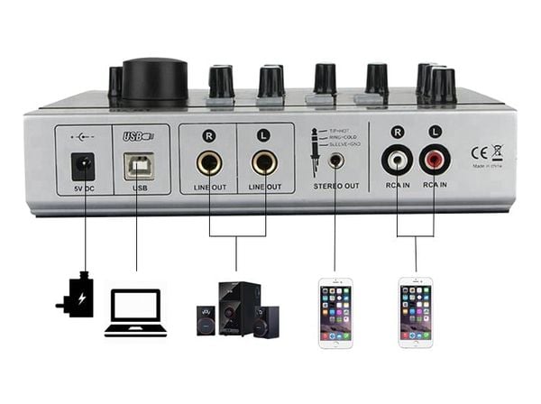 Sound Card Alctron U16K MK3 Thu Âm, Livestream Chuyên Nghiệp
