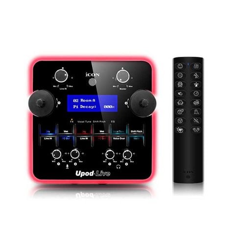  Icon Upod Live Sound card livestream chuyên nghiệp chính hãng 