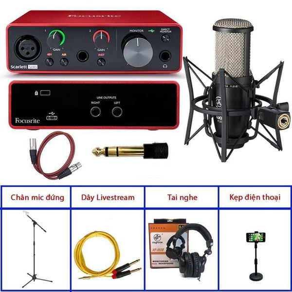 Combo Solo Gen 3 Micro AKG P220 Phụ kiện tốt