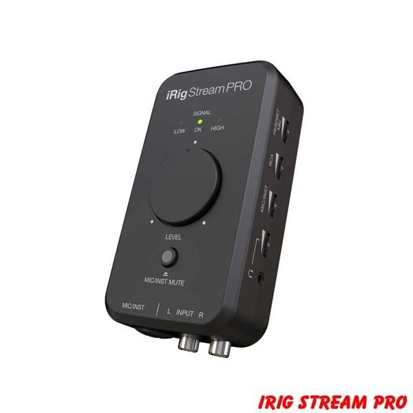 Irig Stream Pro Audio interface thu âm chuyên nghiệp