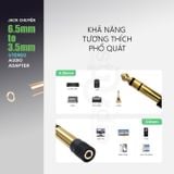 Jack 6 Ly Ra 3.5 Ly Stereo Chính Hãng Takstar - 00383
