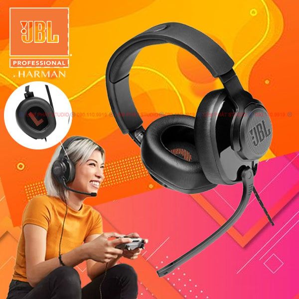 Tai Nghe Gaming JBL Quantum 300 Chính Hãng