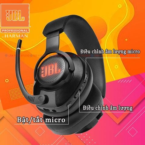 Tai Nghe Gaming JBL Quantum 400 Chính Hãng
