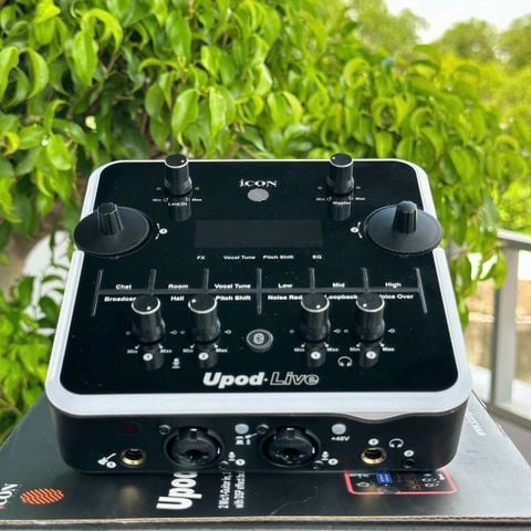 Icon Upod Live Sound card livestream chuyên nghiệp chính hãng