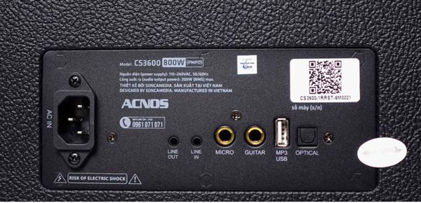 Loa Acnos CS3600 dàn âm thanh công suất lớn