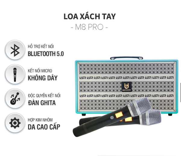 Loa Karaoke Xách Tay Best Sound M8 Pro