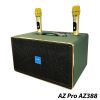 Loa karaoke xách tay AZ Pro AZ388 có 9 đường tiếng