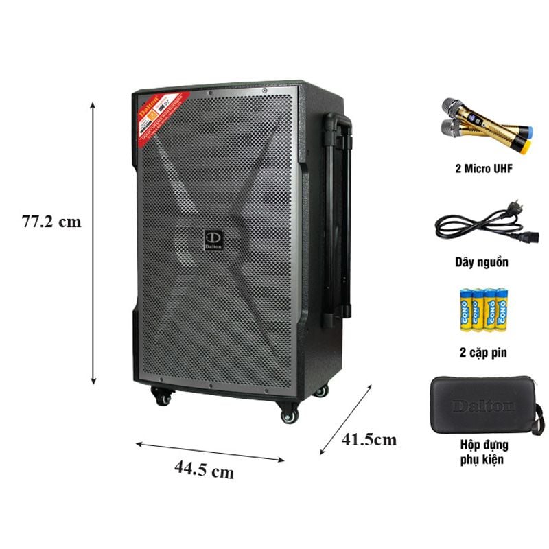 Loa Kéo Dalton 4 Tấc TS-15G700X – THIẾT BỊ HÁT LIVESTREAM THU ÂM ...