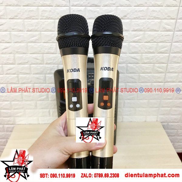 LOA KÉO DI ĐỘNG KODA KD-1250